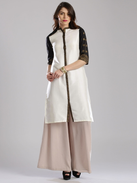 

W Off-White Kurta