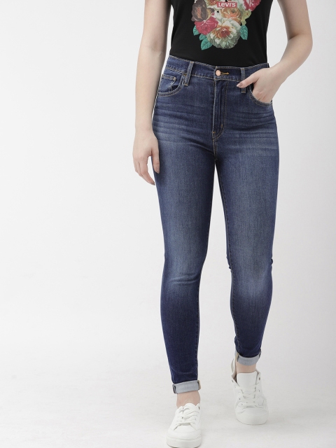 

Levis Women Blue Mile High Super Skinny Fit High-Rise Clean Look Stretchable Jeans