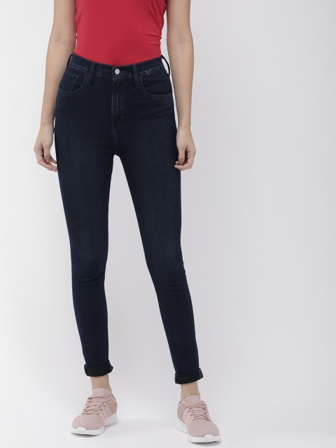 

Levis Women Blue Skinny Fit Mile High Super Skinny Clean Look Stretchable Jeans