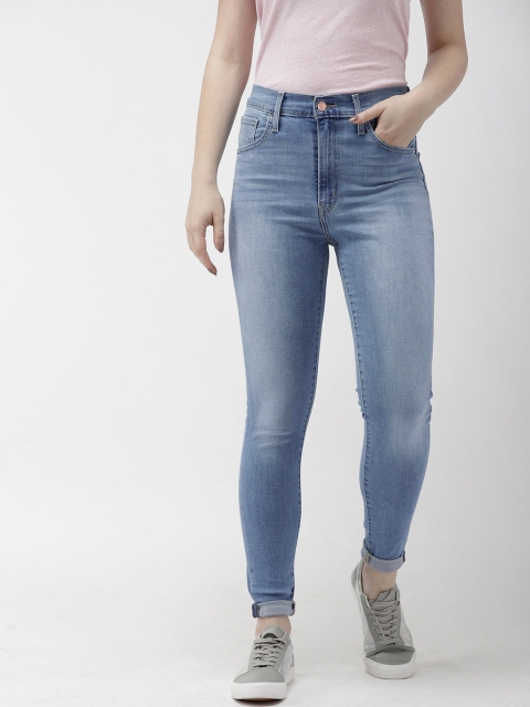 

Levis Women Blue Mile High Super Skinny Fit High-Rise Clean Look Stretchable Jeans