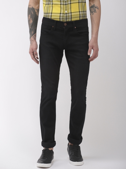 

Levis Men Black 513 Slim Fit Mid-Rise Clean Look Stretchable Jeans