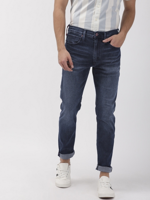 

Levis Men Blue Redloop 512 Slim Tapered Fit Mid-Rise Clean Look Stretchable Jeans