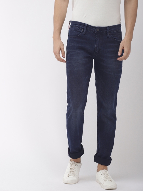 

Levis Men Navy Blue 511 Slim Fit Mid-Rise Clean Look Stretchable Jeans
