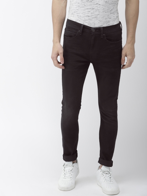 

Levis Men Black Super Skinny Fit Mid-Rise Clean Look Stretchable Jeans 519