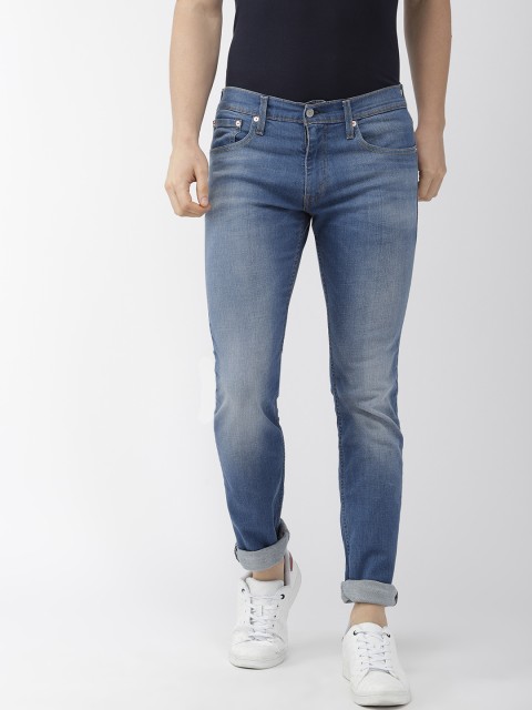 

Levis Men Blue Skinny Fit Low-Rise Clean Look Stretchable Jeans 65504