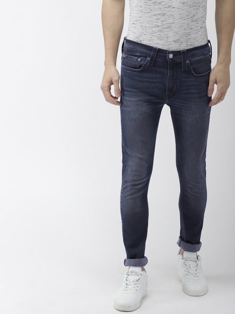 

Levis Men Blue 519 Extreme Skinny Fit Mid-Rise Clean Look Stretchable Jeans