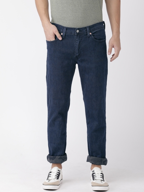 

Levis Men Blue 511 Slim Fit Self-Design Mid-Rise Clean Look Stretchable Jeans