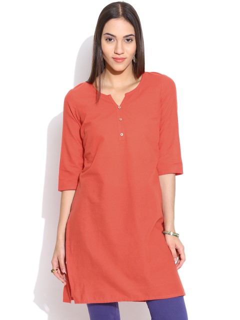 

Aurelia Orange Kurta
