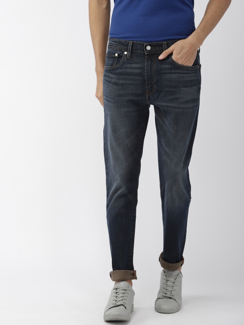 

Levis Men Blue Slim Tapered Fit Low-Rise Clean Look Stretchable Jeans