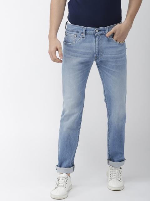 

Levis Men Blue Skinny Fit Mid-Rise Clean Look Stretchable Jeans 65504