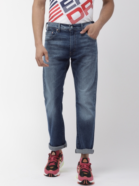 

Levis Men Blue 517 Bootcut Mid-Rise Clean Look Stretchable Jeans