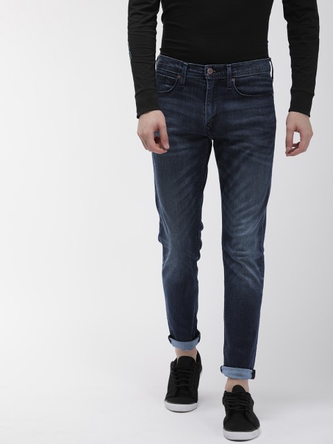 

Levis Men Blue 512 Slim Tapered Fit Mid-Rise Clean Look Stretchable Jeans