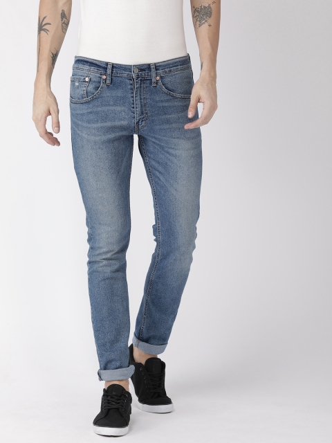 

Levis Men Blue Extreme Skinny Fit Mid-Rise Clean Look Stretchable Jeans 519