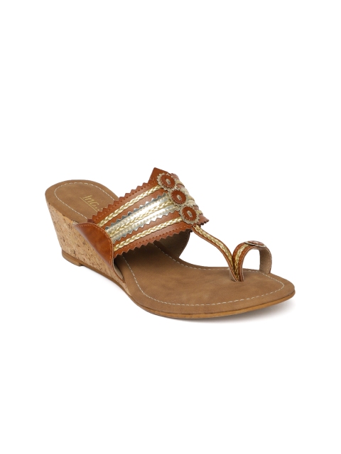 

Inc 5 Women Tan Brown Solid Heels
