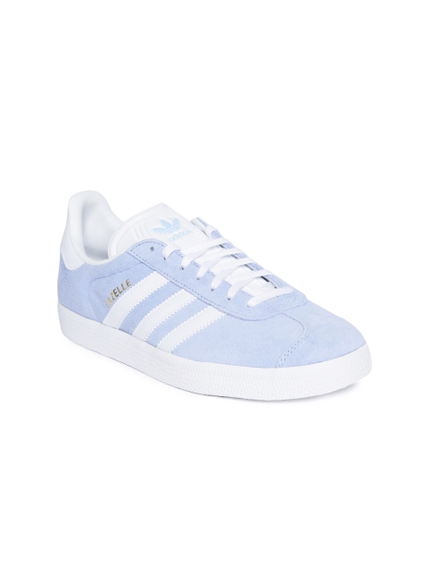 

ADIDAS Originals Women Blue Gazelle Suede Sneakers