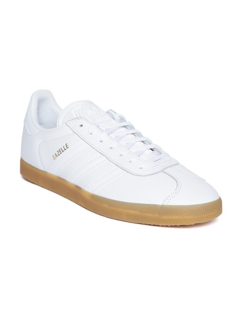 

ADIDAS Originals Men White Gazelle Casual Sneakers