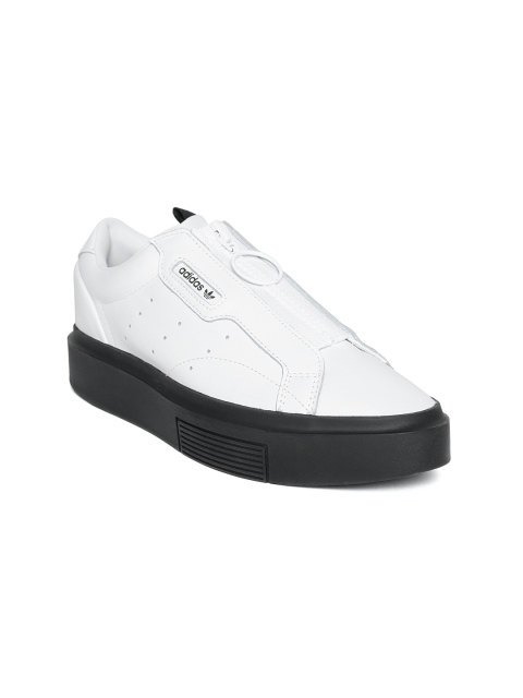 

ADIDAS Originals Women White Sleek Super Z Leather Sneakers