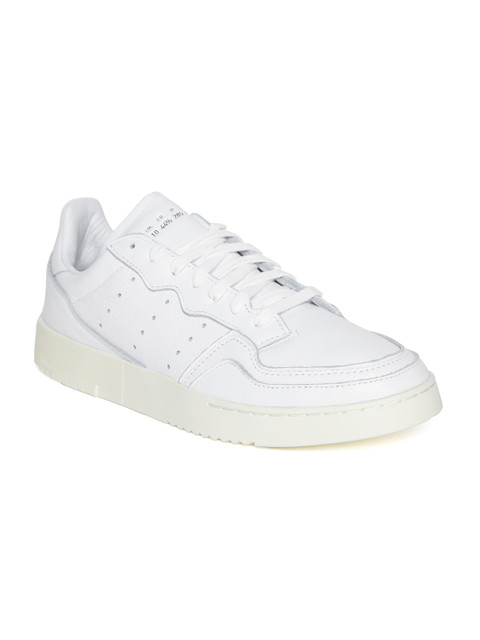

ADIDAS Originals Men White Supercourt Leather Sneakers