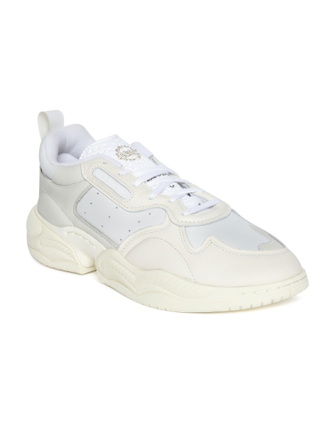 

ADIDAS Originals Men Off-White Supercourt Rx Leather Sneakers