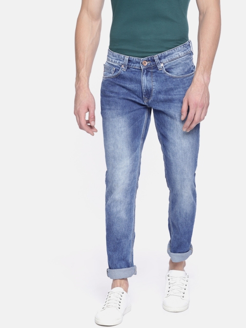 

SPYKAR Men Blue Rover Slim Fit Low-Rise Clean Look Stretchable Jeans
