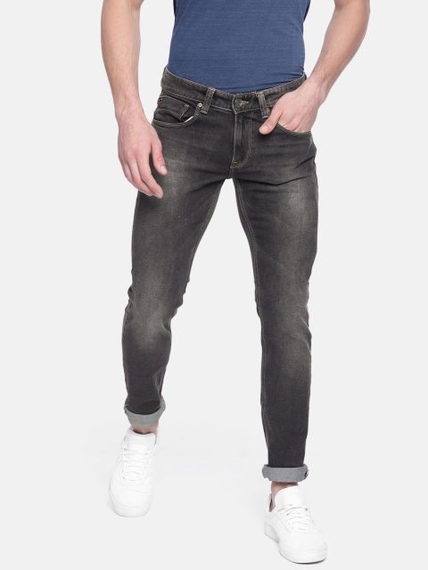 

SPYKAR Men Black Skinny Fit Low-Rise Clean Look Stretchable Jeans