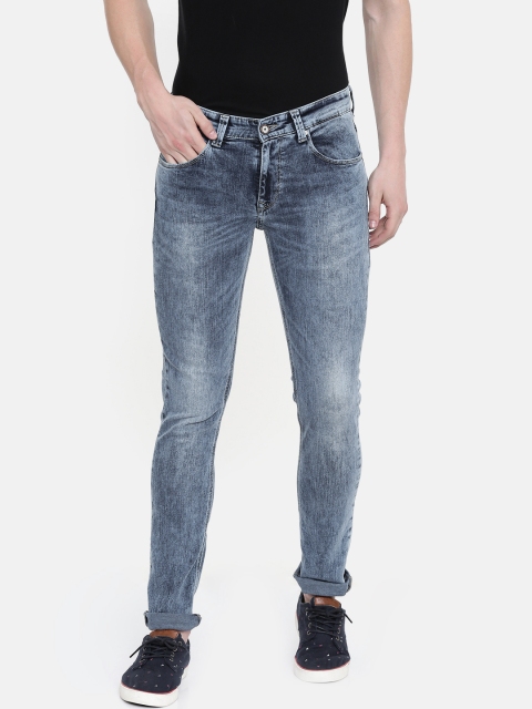 

SPYKAR Men Blue Skinny Fit Low-Rise Clean Look Stretchable Jeans