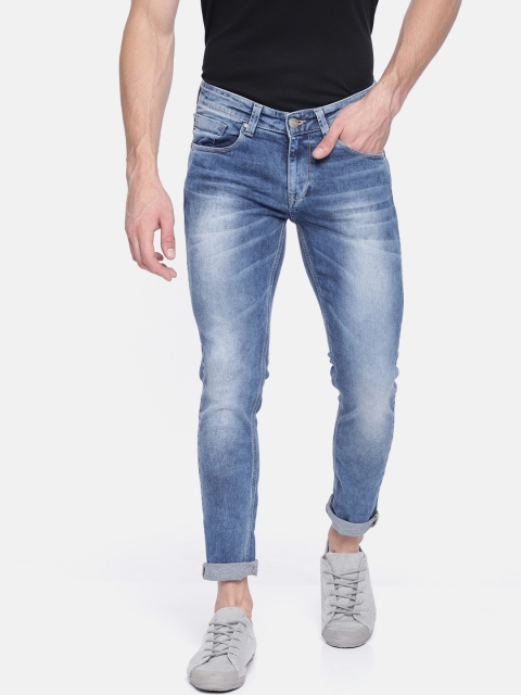 

SPYKAR Men Blue Super Skinny Fit Low-Rise Clean Look Stretchable Jeans
