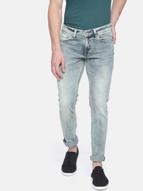 

SPYKAR Men Blue Skinny Fit Low-Rise Clean Look Stretchable Jeans