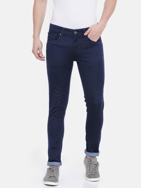 

SPYKAR Men Blue Skinny Fit Low-Rise Clean Look Stretchable Jeans