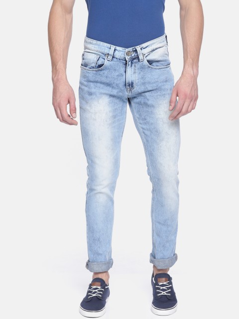 

SPYKAR Men Blue Skinny Fit Low-Rise Clean Look Stretchable Jeans