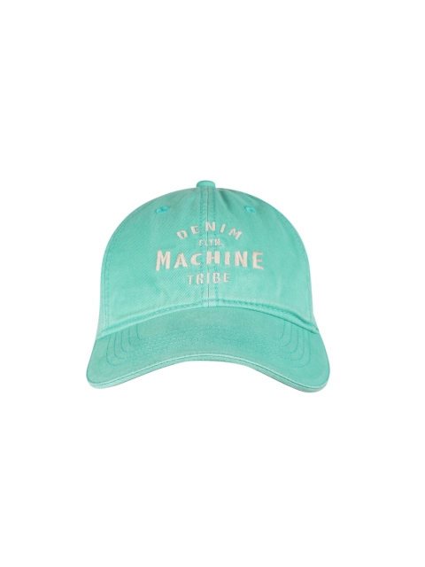 

Flying Machine Men Sea Green Embroidered Baseball Cap