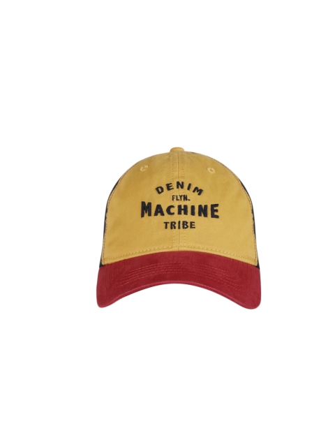 

Flying Machine Men Multicoloured Colourblocked Baseball Cap, Multi