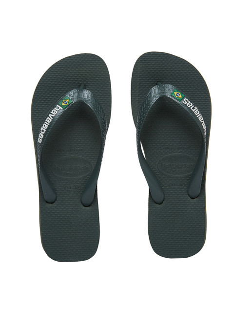 

Havaianas Men Green Solid Thong Flip-Flops