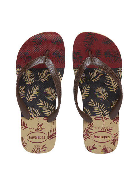

Havaianas Men Alloha Red Printed Thong Flip-Flops