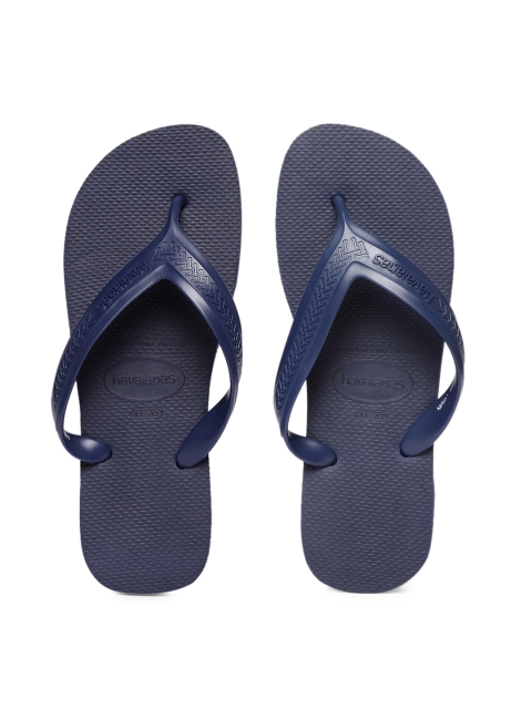 

Havaianas Men Top Max Navy Blue Solid Thong Flip-Flops