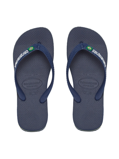 

Havaianas Men Blue Solid Thong Flip-Flops