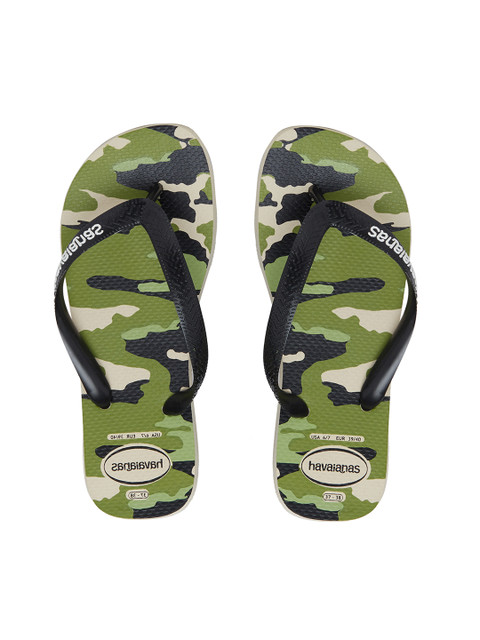 

Havaianas Men Top Camu Beige Printed Thong Flip-Flops, Multi