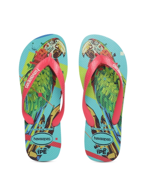 

Havaianas Men Blue Printed Thong Flip-Flops