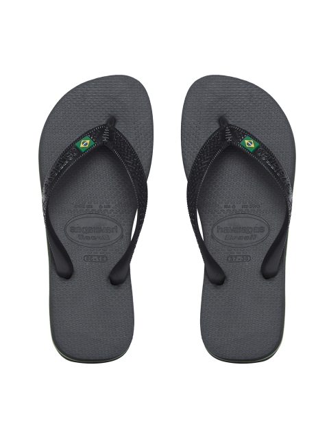 

Havaianas Men Black Solid Thong Flip-Flops