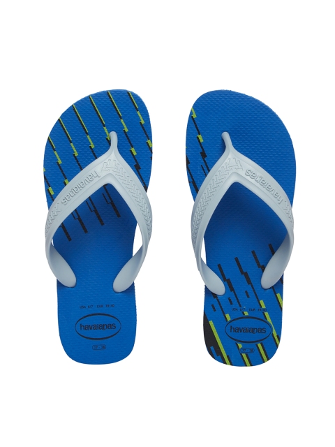 

Havaianas Men Top M. Basic Blue Printed Thong Flip-Flops