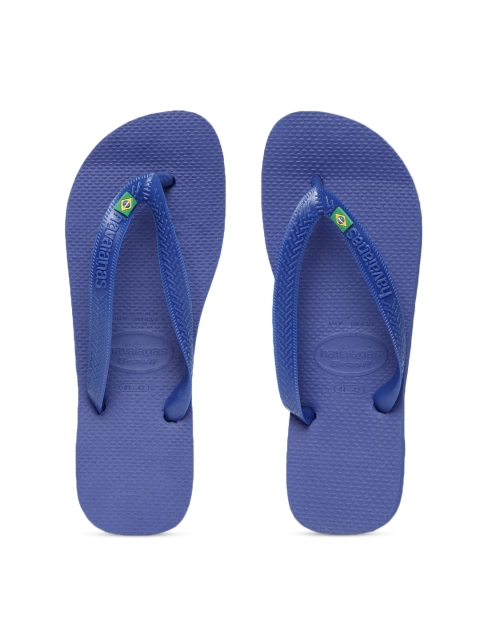 

Havaianas Men Blue Solid Thong Flip-Flops