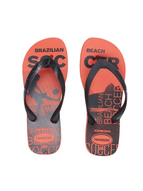 

Havaianas Men Top Athletic Red Printed Thong Flip-Flops