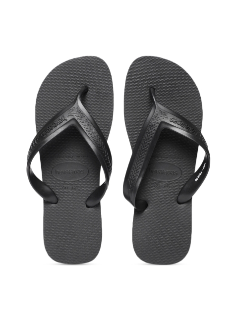 

Havaianas Men top Max Black Solid Thong Flip-Flops