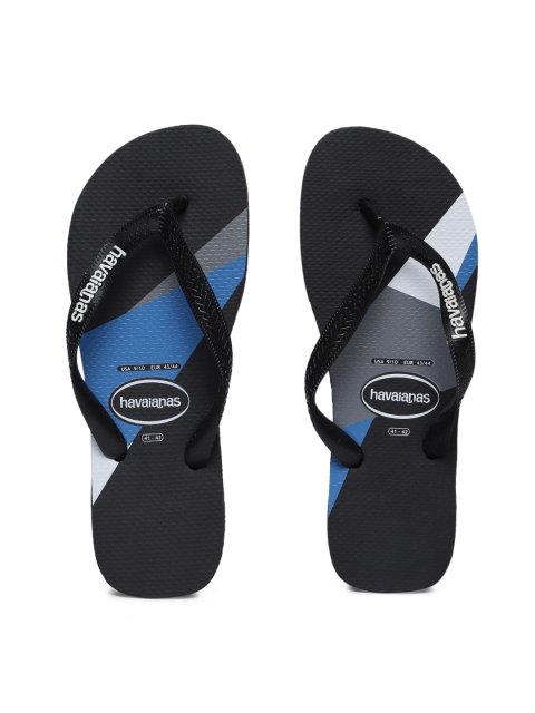 

Havaianas Men Top Trend Black Printed Thong Flip-Flops