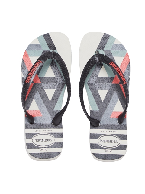 

Havaianas Men Trend Gre Printed Thong Flip-Flops, Multi