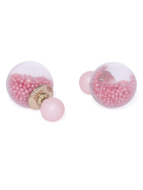 

Golden Peacock Pink Circular Studs