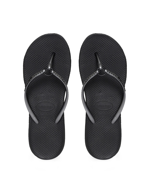 

Havaianas Women Ring Black Solid Thong Flip-Flops