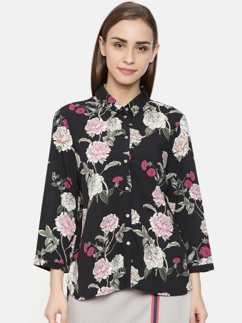 

ONLY Women Black Printed Top