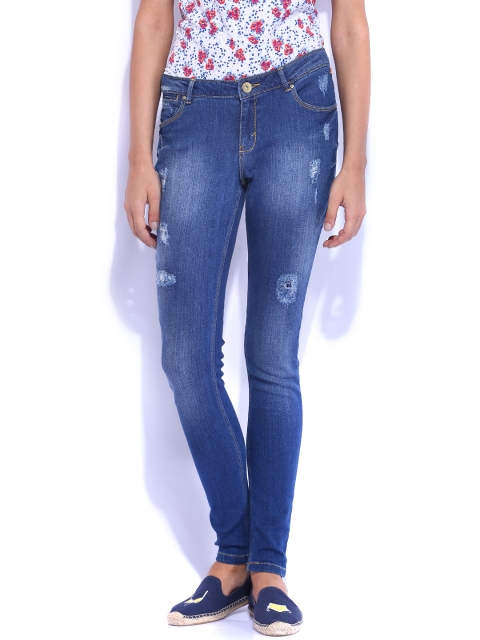 

SF Jeans by Pantaloons Blue Stretchable Jeans