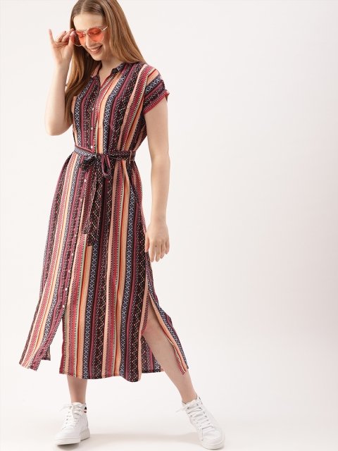 

DressBerry Women Multicoloured Shirt Dress, Multi
